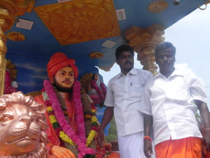 Vivekananda Ratha Yatra in Tamil Nadu (Karamadai ) On 15.04.2013