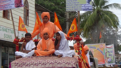 Vivekananda Ratha Yatra in Karnataka (Belgaum District 2)