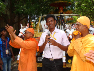 Vivekananda Ratha Yatra in Tamil Nadu (Sivagangai Dist 11.09.2013)