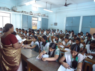 SGVEP Project conducted by Ramakrishna Mission Students' Home