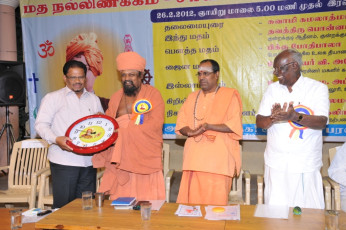 Interfaith Meet conducted by Ramakrishna Math Madurai