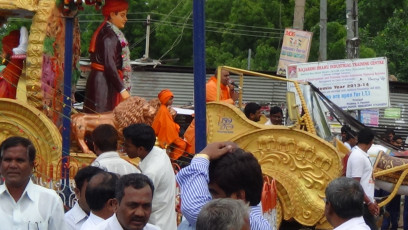 Vivekananda Ratha Yatra in Karnataka (Bidar District)