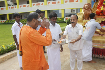 Vivekananda Ratha Yatra in Tamil Nadu (Sivagangai Dist 13.09.2013)