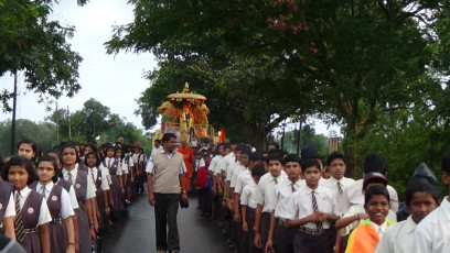 Vivekananda Ratha Yatra in Karnataka (Belgaum District 2)