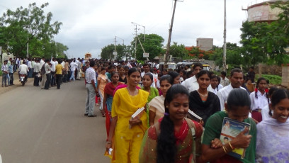 Vivekananda Ratha Yatra in Karnataka (Bijapur District)