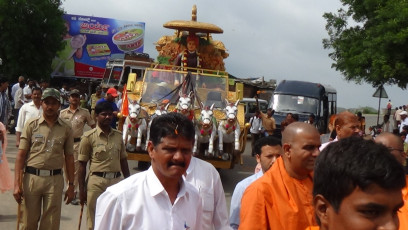 Vivekananda Ratha Yatra in Karnataka (Davanagere District)