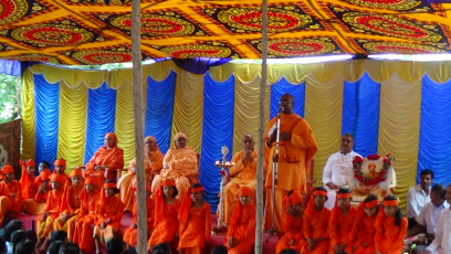 Vivekananda Ratha Yatra in Karnataka (Davanagere District)