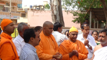 Vivekananda Ratha Yatra in Karnataka (Chikabalapur City)
