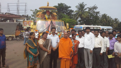 Vivekananda Ratha Yatra in Karnataka (Udupi District)