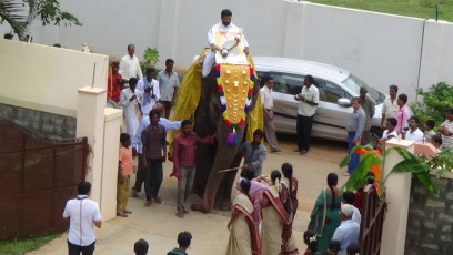 Vivekananda Ratha Yatra in Karnataka (Tumkur District)