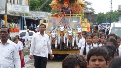 Vivekananda Ratha Yatra in Karnataka (Bidar District)