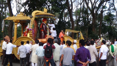 Vivekananda Ratha Yatra in Karnataka (Chikmagalur District)