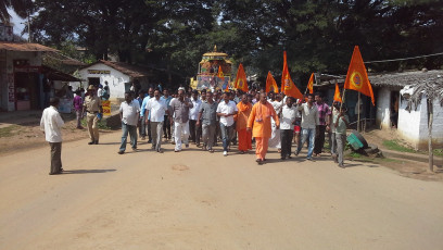 Vivekananda Ratha Yatra in Karnataka (Chikmagalur District)