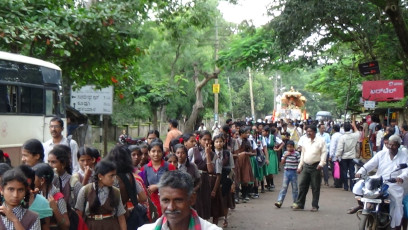 Vivekananda Ratha Yatra in Karnataka (Dharwad District)
