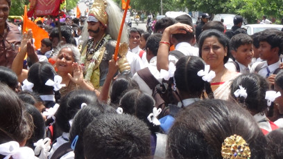 Vivekananda Ratha Yatra in Karnataka (Bangalore District)
