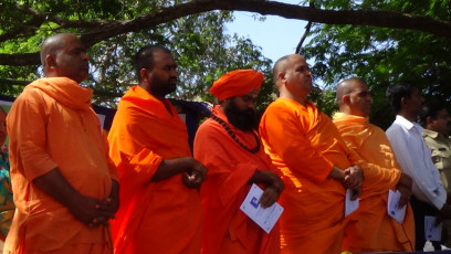 Vivekananda Ratha Yatra in Karnataka (Tumkur District)