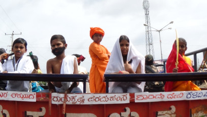 Vivekananda Ratha Yatra in Karnataka (Raichur District)