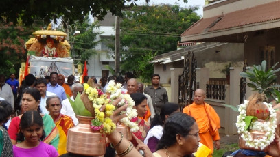 Vivekananda Ratha Yatra in Karnataka (Dharwad District)