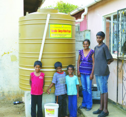 sarada ganga water project