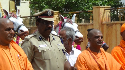 Vivekananda Ratha Yatra in Karnataka (Chikabalapur City)
