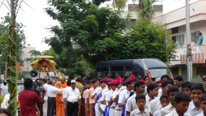 Vivekananda Ratha Yatra in Karnataka (Davanagere District)