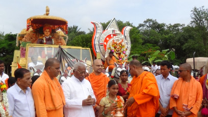 Vivekananda Ratha Yatra in Karnataka (Tumkur District)