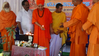 Vivekananda Ratha Yatra in Karnataka (Dharwad District)