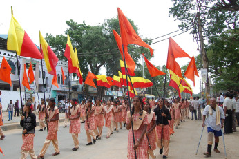 Vivekananda Ratha Yatra in Karnataka (Chikabalapur City)