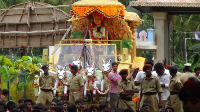 Vivekananda Ratha Yatra in Karnataka (Tumkur District)