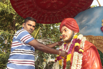 Vivekananda Ratha Yatra in Tamil Nadu (Tiruvarur Dist 01.10.2013)
