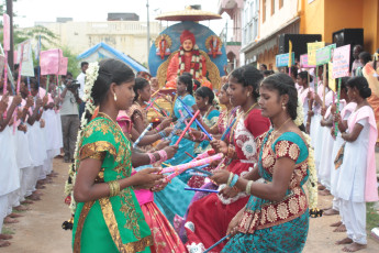 Vivekananda Ratha Yatra in Tamil Nadu (Villupuram Dist 28.10.2013)