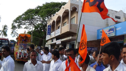 Vivekananda Ratha Yatra in Karnataka (Kolar District)
