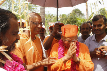 Vivekananda Ratha Yatra in Tamil Nadu (Tanjore Dist 29.09.2013)