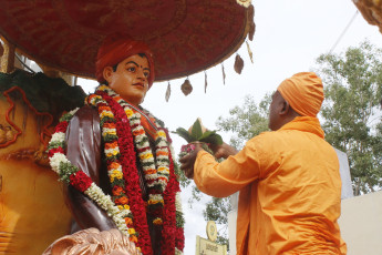 Vivekananda Ratha Yatra in Tamil Nadu (Virudhunagar Dist 15.08.2013)