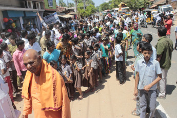 Vivekananda Ratha Yatra in Tamil Nadu (Tanjore Dist 30.09.2013)