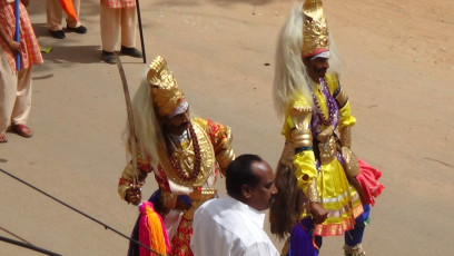 Vivekananda Ratha Yatra in Karnataka (Chikabalapur City)