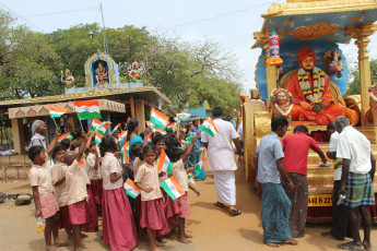 Vivekananda Ratha Yatra in Tamil Nadu (Tirunelveli Dist 19.08.2013)