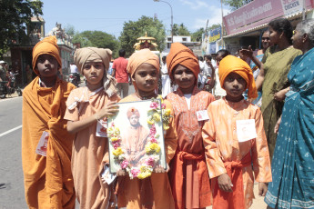 Vivekananda Ratha Yatra in Tamil Nadu (Tanjore Dist 30.09.2013)