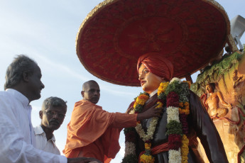 Vivekananda Ratha Yatra in Tamil Nadu (Pudukottai Dist 21.09.2013)