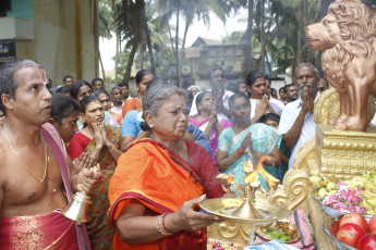 Vivekananda Ratha Yatra in Tamil Nadu (Tanjore Dist 28.09.2013)