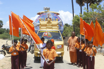 Vivekananda Ratha Yatra in Tamil Nadu (Ramnad Dist 08.09.2013)