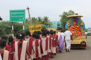 Vivekananda Ratha Yatra in Tamil Nadu (Sivagangai Dist 09.09.2013)
