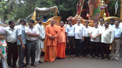 Vivekananda Ratha Yatra in Karnataka (Chikmagalur District)