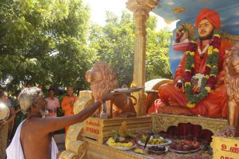 Vivekananda Ratha Yatra in Tamil Nadu (Sivagangai Dist 16.09.2013)
