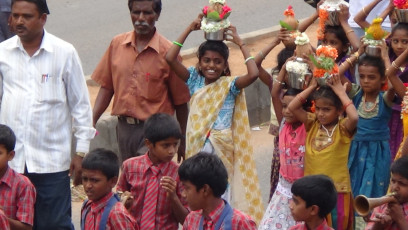 Vivekananda Ratha Yatra in Karnataka (Tumkur District)