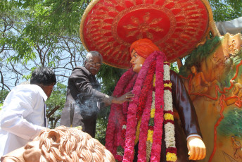 Vivekananda Ratha Yatra in Tamil Nadu (Tanjore Dist 27.09.2013)