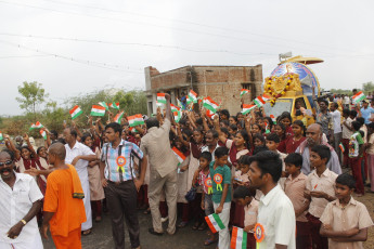 Vivekananda Ratha Yatra in Tamil Nadu (Virudhunagar Dist 11.08.2013)