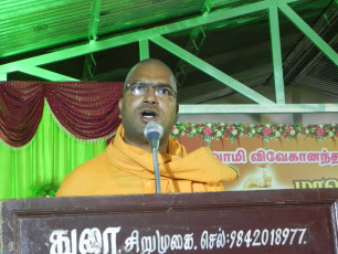 Vivekananda Ratha Yatra in Tamil Nadu (Sirumugai) On 14/04/2013