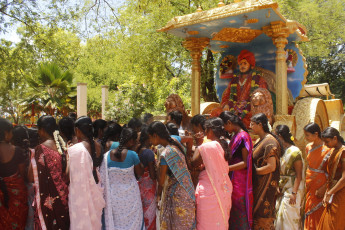 Vivekananda Ratha Yatra in Tamil Nadu (Sivagangai Dist 16.09.2013)