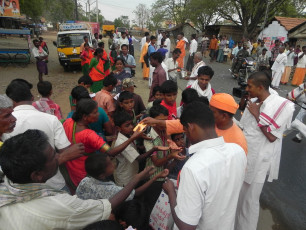 Vivekananda Ratha Yatra in Tamil Nadu (Sirumugai) On 14/04/2013